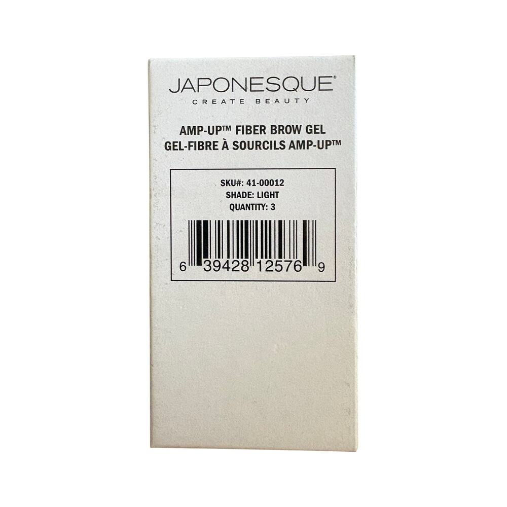 NWT set of 3 JAPONESQUE amp up fiber brow gel in shade light - Picture 2 of 5